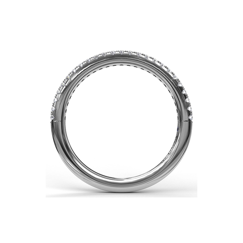 Fana Matching Band Wedding Band W3485-14kt-White thumbnail 2