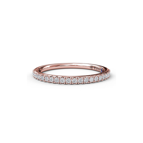 Fana Matching Band Wedding Band W3511-18kt-Rose thumbnail 1
