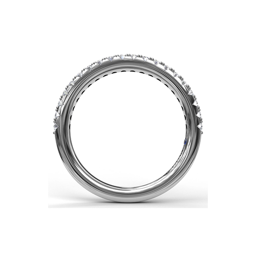 Fana Matching Band Wedding Band W3602-18kt-White thumbnail 2