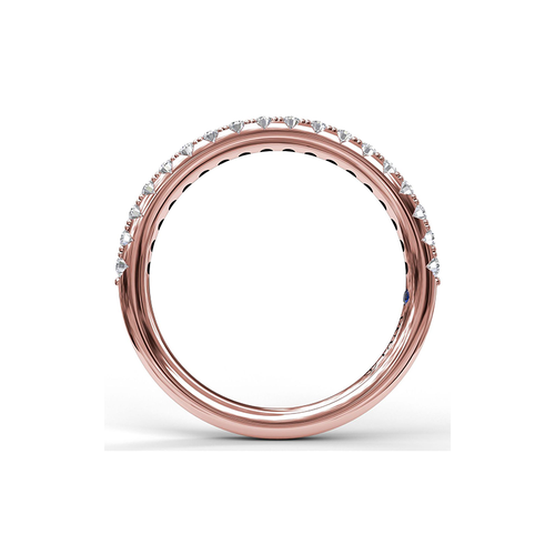 Fana Matching Band Wedding Band W3723-14kt-Rose thumbnail 2