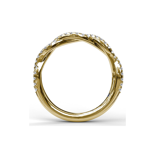 Fana Matching Band Wedding Band W3826-14kt-Yellow thumbnail 2