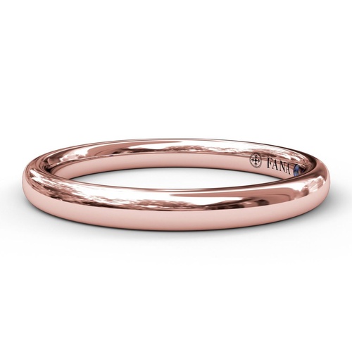 Fana Wedding Band Bridal W3842-14kt-Rose