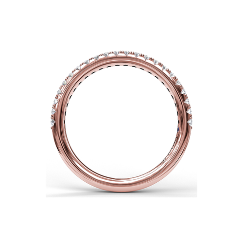 Fana Matching Band Wedding Band W3880-18kt-Rose thumbnail 2