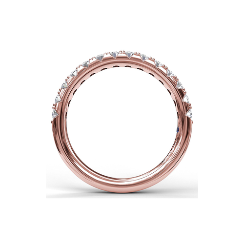 Fana Matching Band Wedding Band W3921-14kt-Rose thumbnail 1