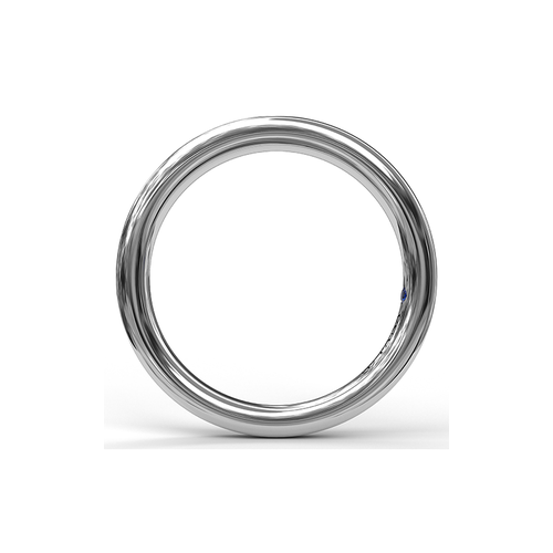 Fana Matching Band Wedding Band W3959-18kt-White thumbnail 2