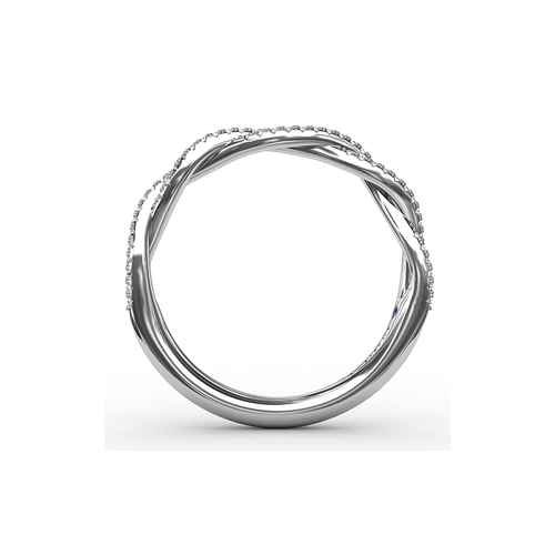 Fana Matching Band Wedding Band W4002-Platinum thumbnail 2