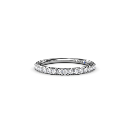 Fana Matching Band Wedding Band W4069-14kt-White thumbnail 1