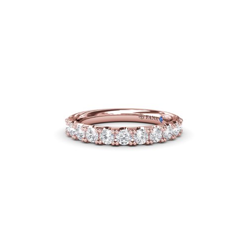 Fana Matching Band Wedding Band W4072-14kt-Rose thumbnail 1