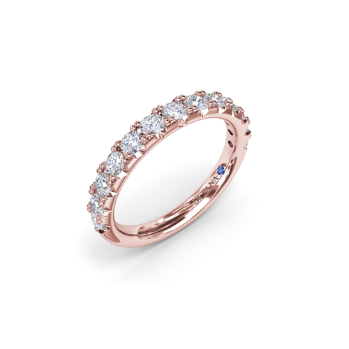 Fana Matching Band Wedding Band W4072-14kt-Rose thumbnail 2