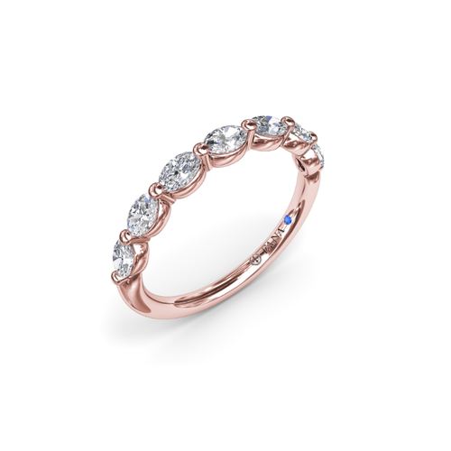 Fana Matching Band Wedding Band W4075-18kt-Rose thumbnail 2