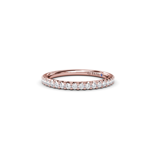 Fana Matching Band Wedding Band W4113-14kt-Rose thumbnail 1