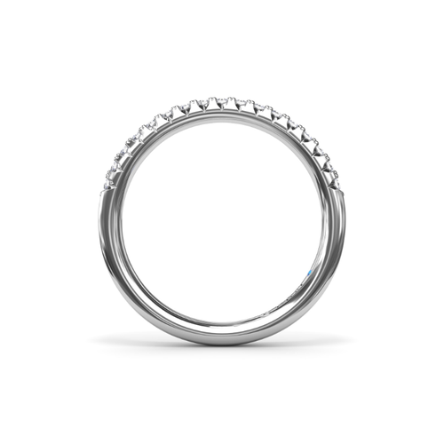 Fana Matching Band Wedding Band W4180-14kt-White thumbnail 3