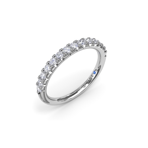 Fana Matching Band Wedding Band W4184-14kt-White thumbnail 2