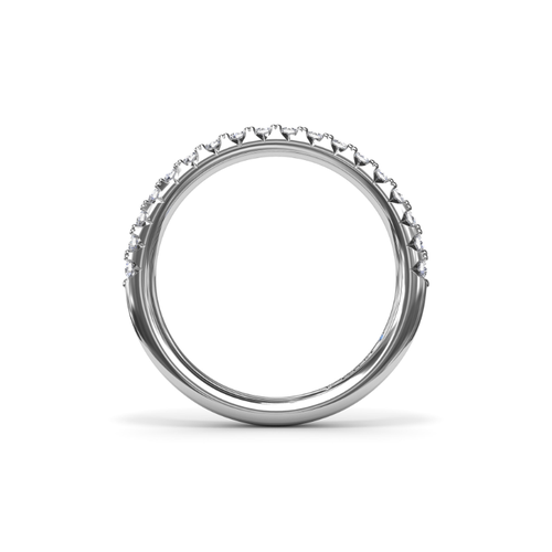 Fana Matching Band Wedding Band W4185-18kt-White thumbnail 3