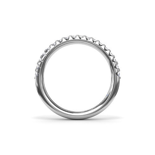 Fana Matching Band Wedding Band W4186-14kt-White thumbnail 3