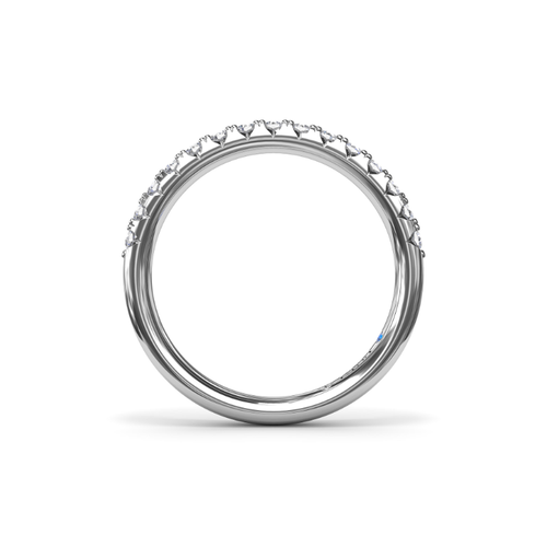 Fana Matching Band Wedding Band W4188-14kt-White thumbnail 3