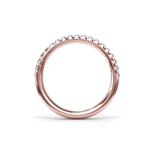 Fana Matching Band Wedding Band W4204-18kt-Rose thumbnail 3