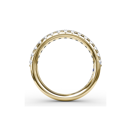 Fana Matching Band Wedding Band W6103-14kt-Yellow thumbnail 2
