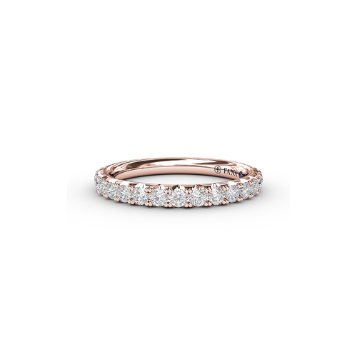 Fana Matching Band Wedding Band W6106-18kt-Rose thumbnail 1