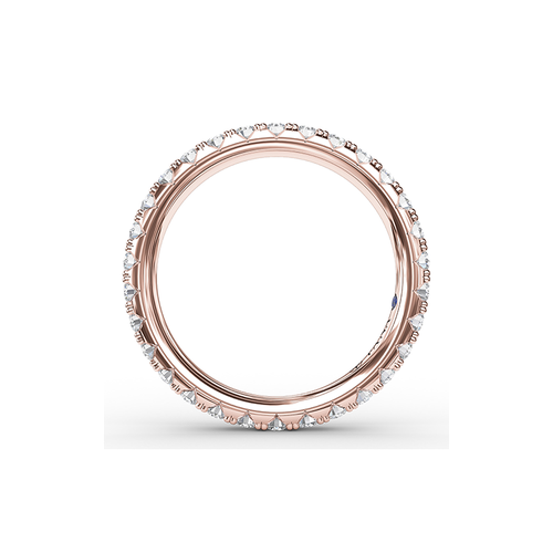 Fana Matching Band Wedding Band W6106-18kt-Rose thumbnail 2