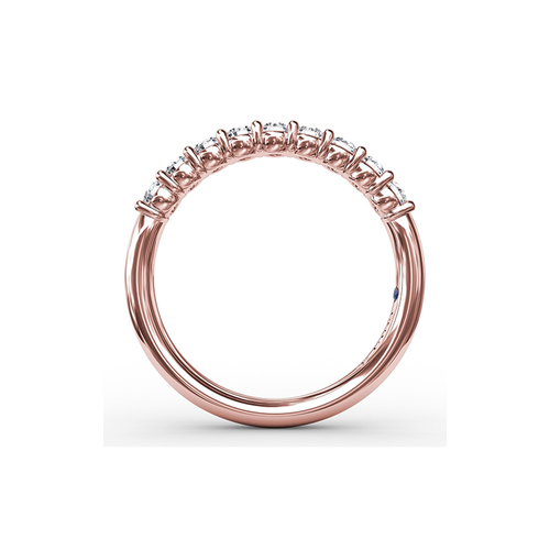 Fana Matching Band Wedding Band W6112-14kt-Rose thumbnail 2