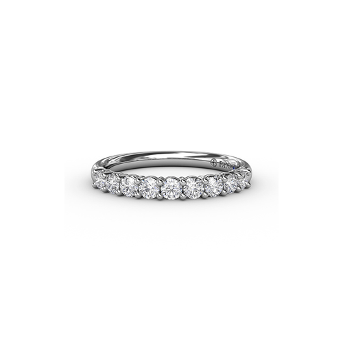 Fana Matching Band Wedding Band W6112-18kt-White thumbnail 1