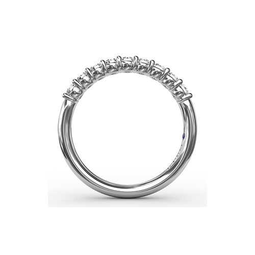 Fana Matching Band Wedding Band W6112-18kt-White thumbnail 2