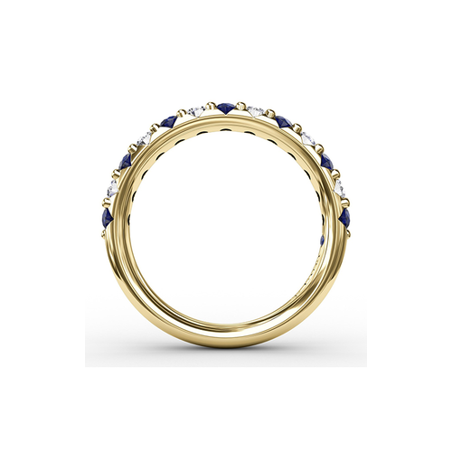 Fana Matching Band Wedding Band W6203S-18kt-Yellow thumbnail 3