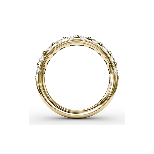 Fana Matching Band Wedding Band W6204-14kt-Yellow thumbnail 2