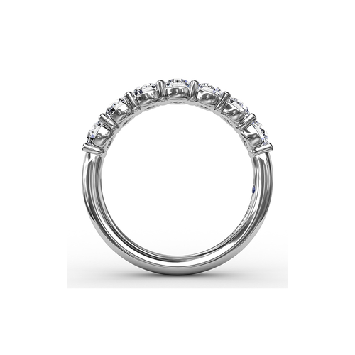 Fana Matching Band Wedding Band W6206-14kt-White thumbnail 2