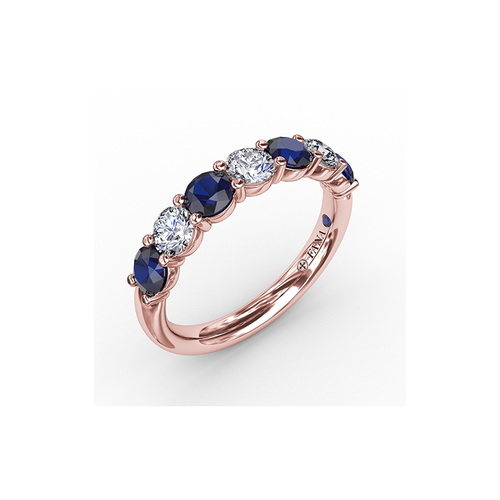 Fana Matching Band Wedding Band W6206S-14kt-Rose thumbnail 2