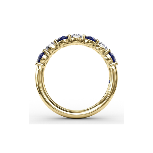 Fana Matching Band Wedding Band W6206S-14kt-Yellow thumbnail 3