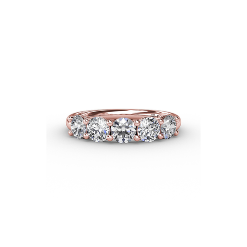 Fana Matching Band Wedding Band W6207-14kt-Rose thumbnail 1