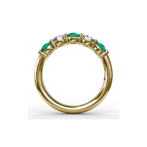 Fana Matching Band Wedding Band W6207E-14kt-Yellow thumbnail 3