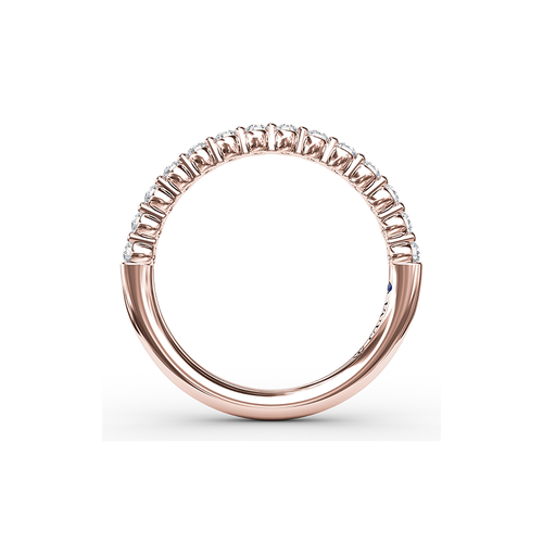 Fana Matching Band Wedding Band W6301-14kt-Rose thumbnail 2