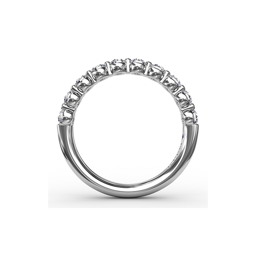 Fana Matching Band Wedding Band W6302-14kt-White thumbnail 2