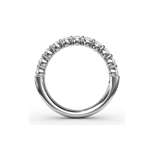 Fana Matching Band Wedding Band W6303-14kt-White thumbnail 2