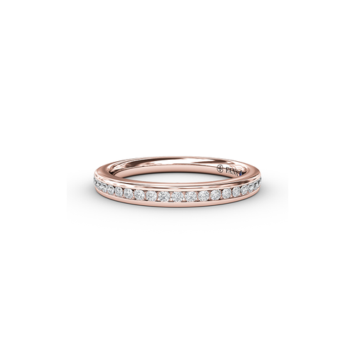 Fana Matching Band Wedding Band W6503-18kt-Rose thumbnail 1