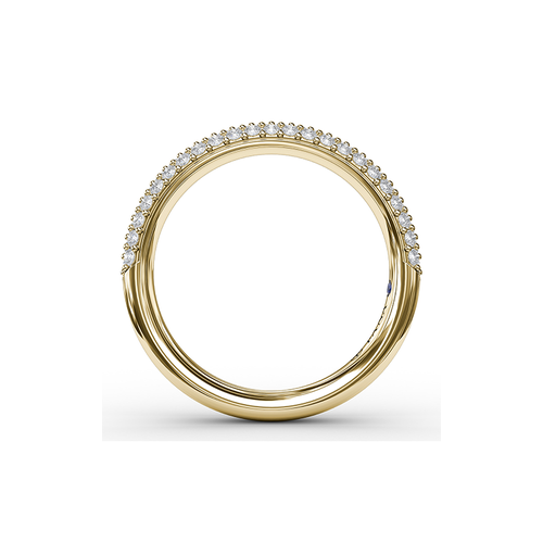 Fana Matching Band Wedding Band W6504-14kt-Yellow thumbnail 2