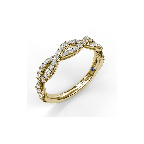Fana Matching Band Wedding Band W7148-14kt-Yellow thumbnail 1