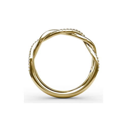 Fana Matching Band Wedding Band W7150-14kt-Yellow thumbnail 2