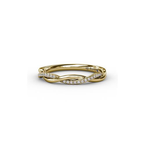 Fana Matching Band Wedding Band W7150-18kt-Yellow thumbnail 1