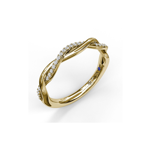 Fana Matching Band Wedding Band W7150-18kt-Yellow thumbnail 3