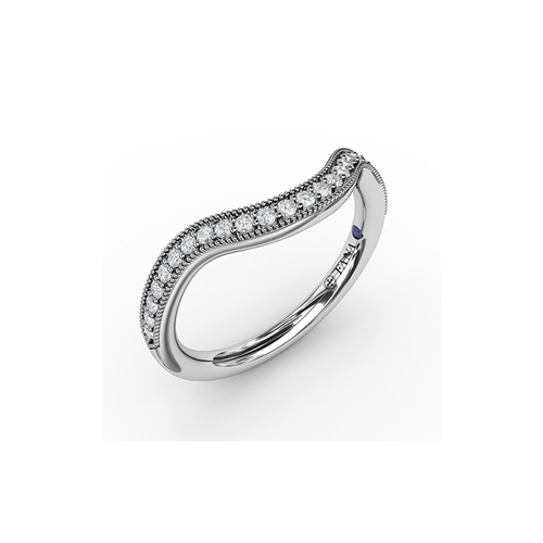 Fana Matching Band Wedding Band W7237-Platinum thumbnail 1