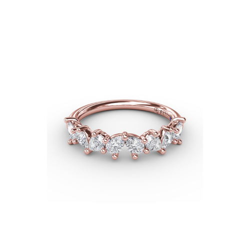 Fana Anniversary Band Wedding Band W7443-18kt-Rose thumbnail 1