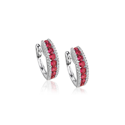 Fana Earrings Color Fashion ER1348R-14kt-White