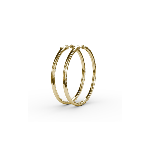 Fana Diamond Fashion Earrings ER4898-14kt-Yellow thumbnail 3