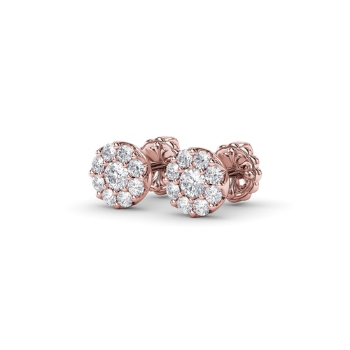 Fana Earrings Diamond Fine Jewelry ER4916-14kt-Rose