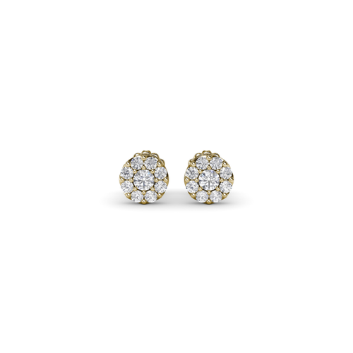 Fana Earrings Diamond Fashion ER4916-14kt-Yellow