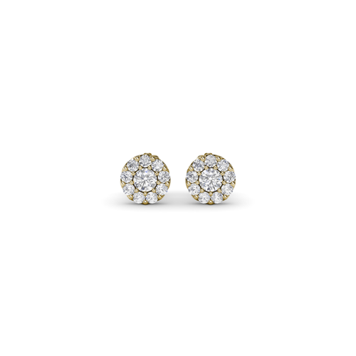 Fana Earrings Diamond Fashion ER4917-14kt-Yellow